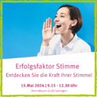 Erfolgsfaktor Stimme – Entdecken Sie die Kraft Ihrer Stimme!