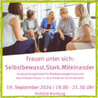 Jetzt anmelden: Frauen unter sich: Selbstbewusst.Stark.Miteinander